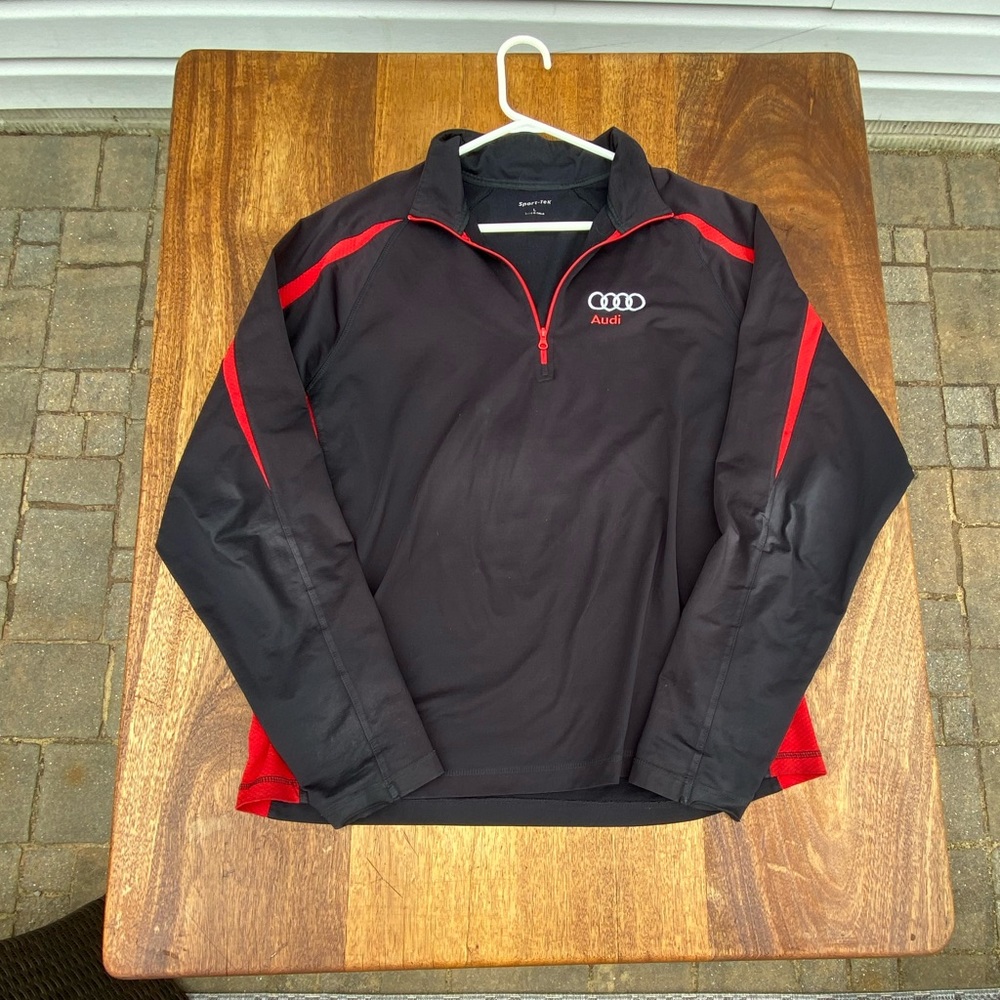 Men’s Audi Quarter Zip (Size Large)